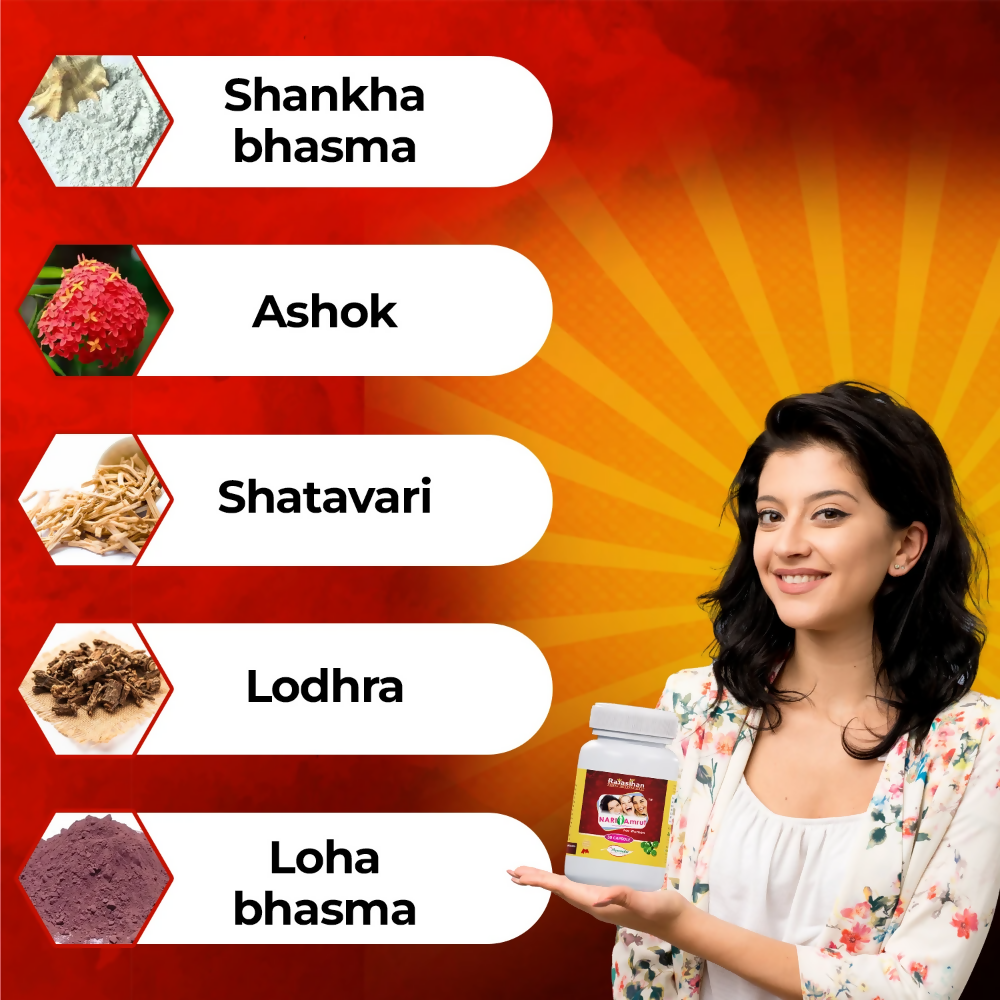 Rajasthan Herbals Nari Amrut Capsules 