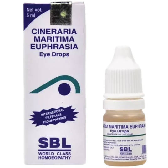 SBL Homeopathy C-ineraria Maritima Euphrasia Eye Drops | Grab2Buy