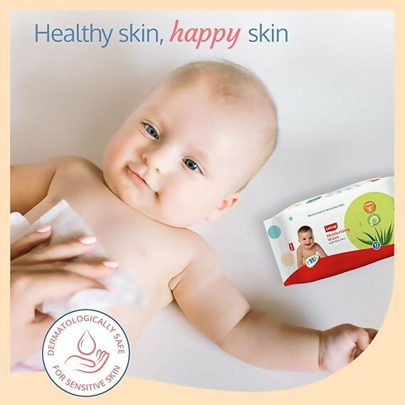 LuvLap Baby Wipes - Alovera Old