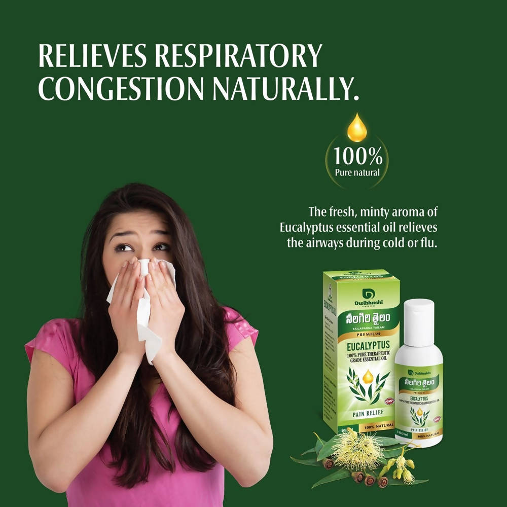 Dwibhashi Eucalyptus Oil (Tailaparna Tailam) 