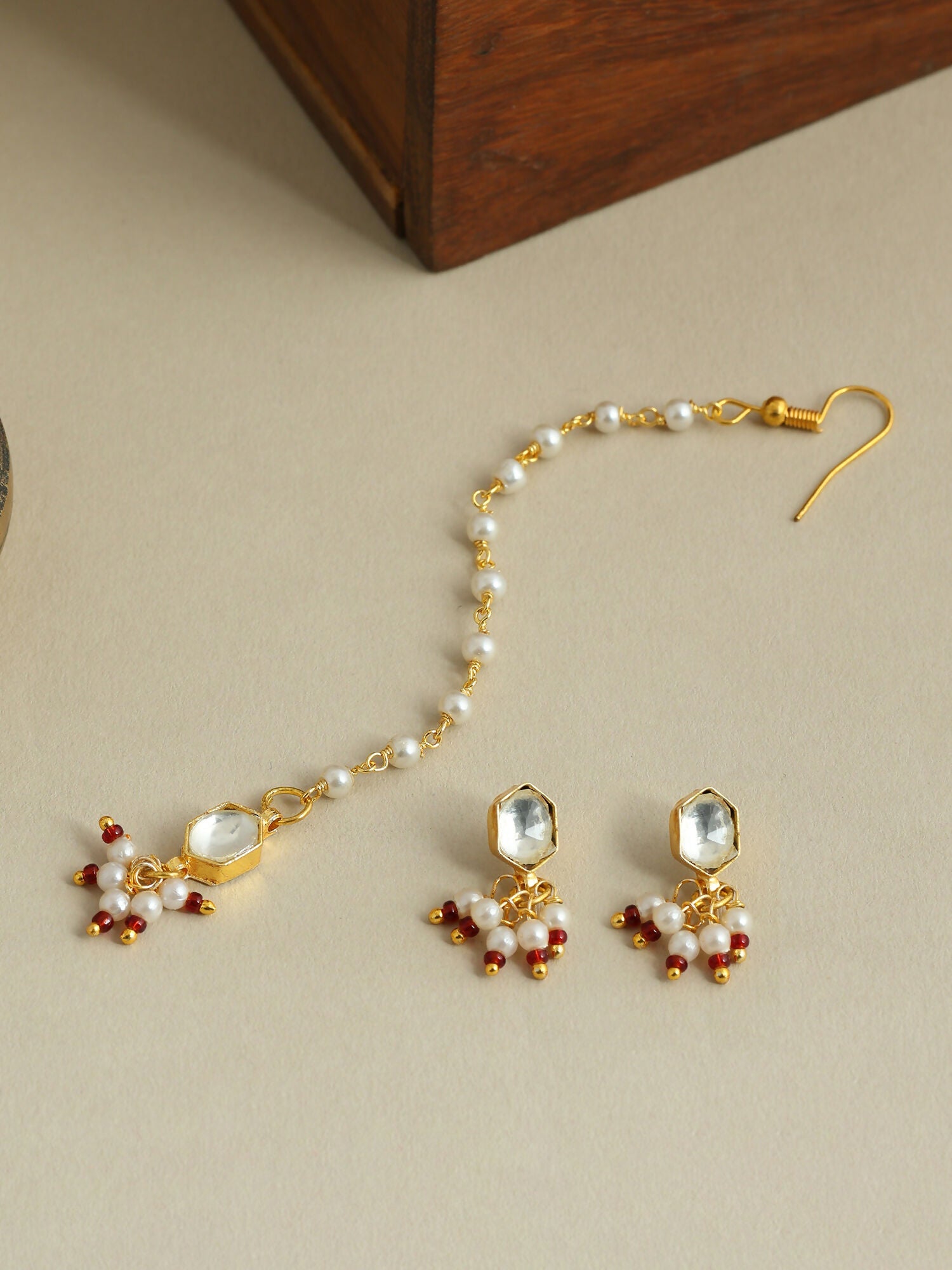 Ruby Raang Ivory Aura Drop Glow Set