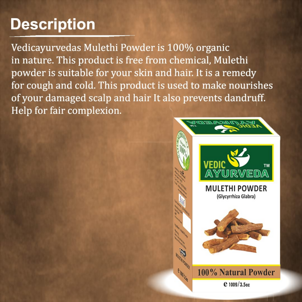 VedicAyurveda Mulethi Powder  Grab2Buy VedicAyurveda Grab2Buy