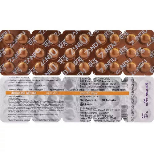 Zandu Abhayadi Modak Tablets 