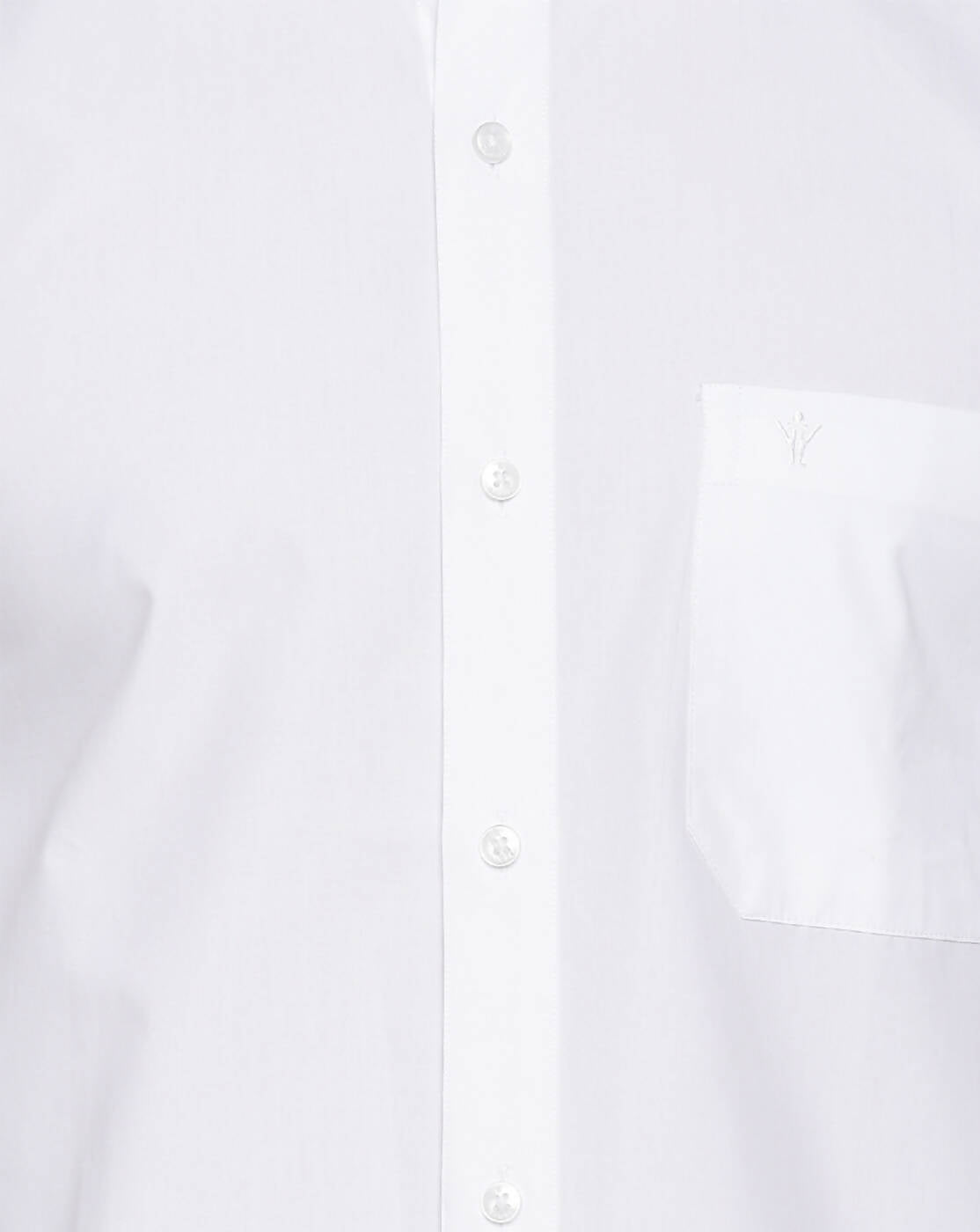 Ramraj Cotton Mens Half Sleeve Formal 100 % Cotton White Shirt 