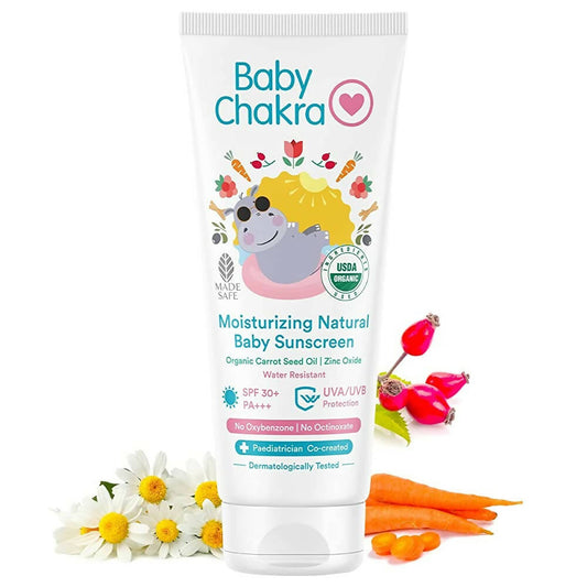 BabyChakra Moisturizing Natural Baby Sunscreen - Grab2buy
