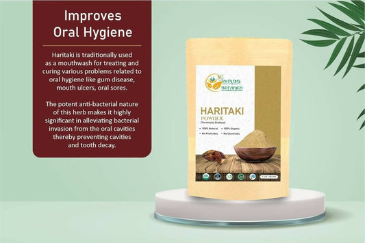 Herbs Botanica Pure Natural Haritaki Powder - Grab2buy