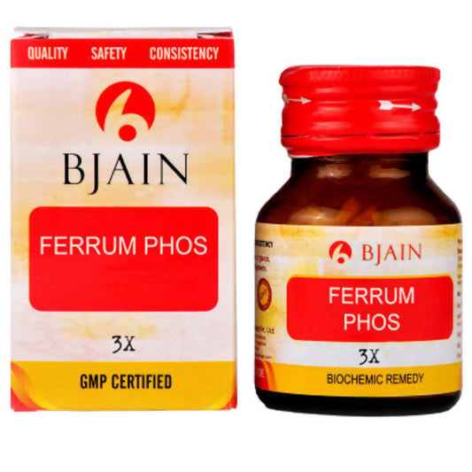 Bjain Homeopathy Ferrum Phosphoricum Biochemic Tablet - Grab2buy