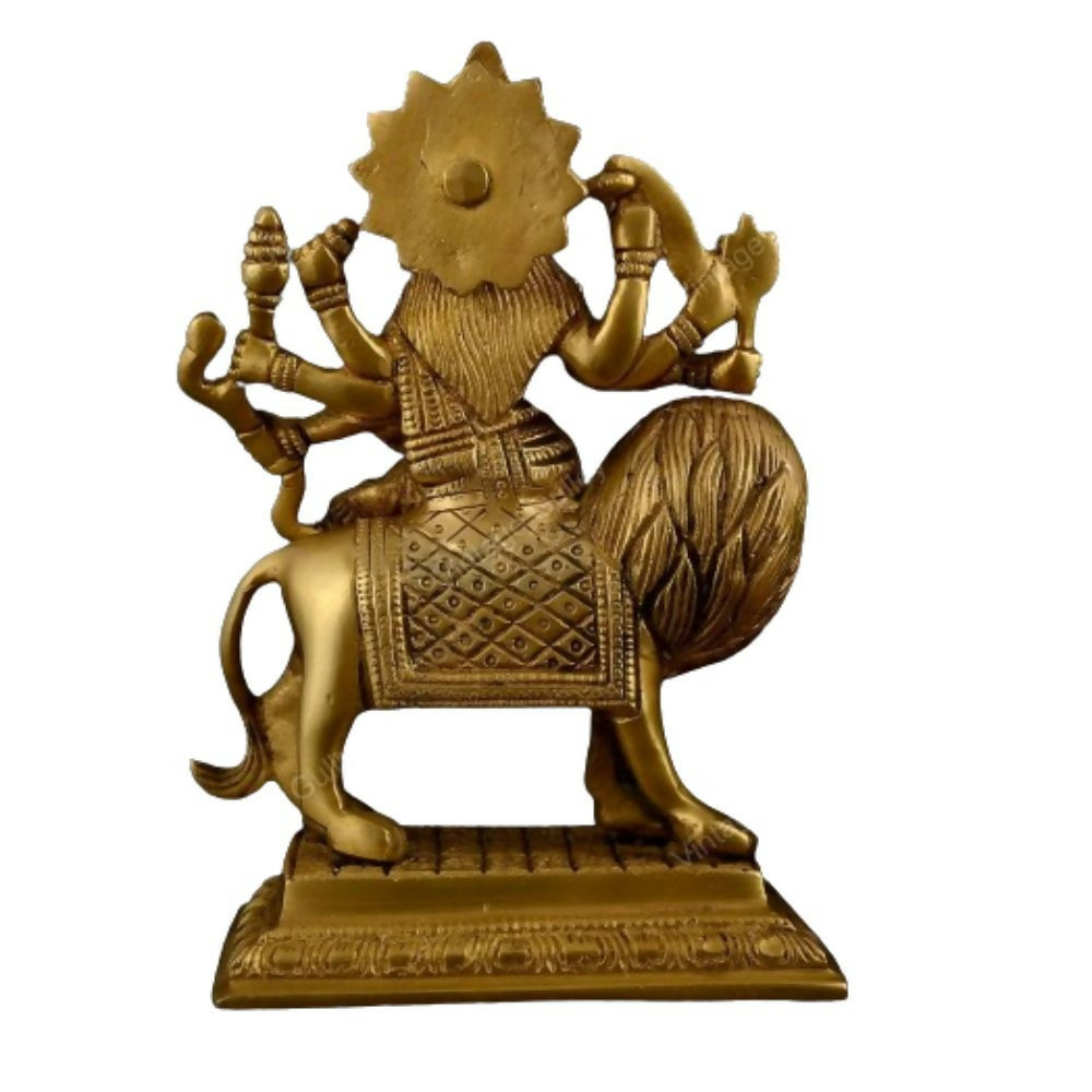 Vintage Gulley Durga Mata Idol - Grab2buy