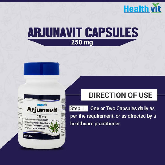 Healthvit Arjunavit Capsules - Grab2buy