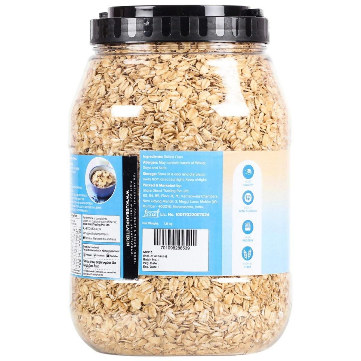 Urban Platter Rolled Oats  Grab2Buy Urban Platter Grab2Buy