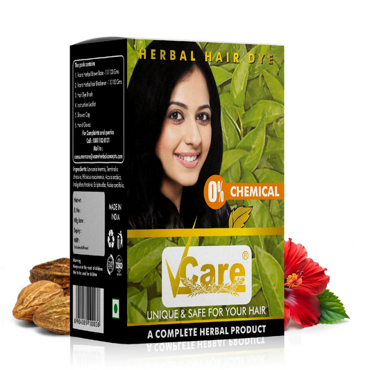 VCare Natural Herbal Hair Dye Powder  Grab2Buy VCare Grab2Buy