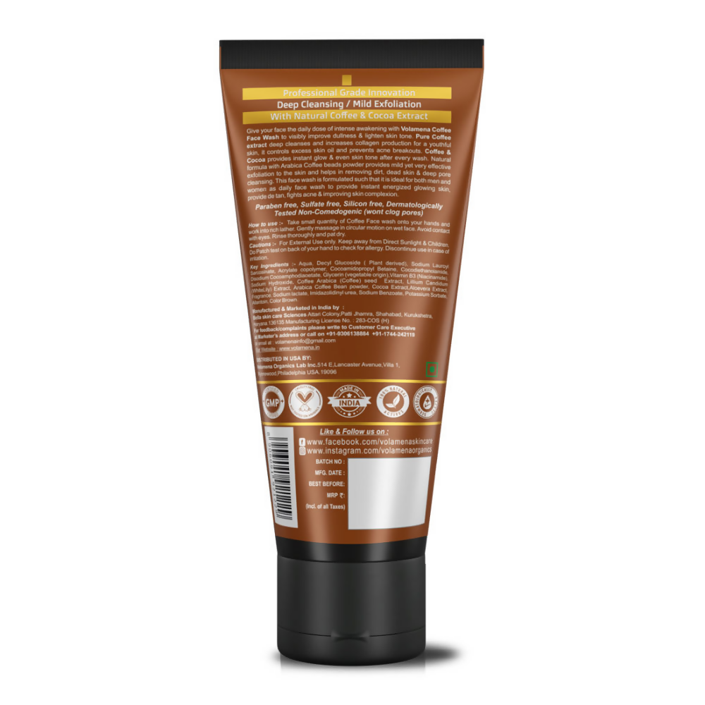 Volamena Coffee Face Wash 