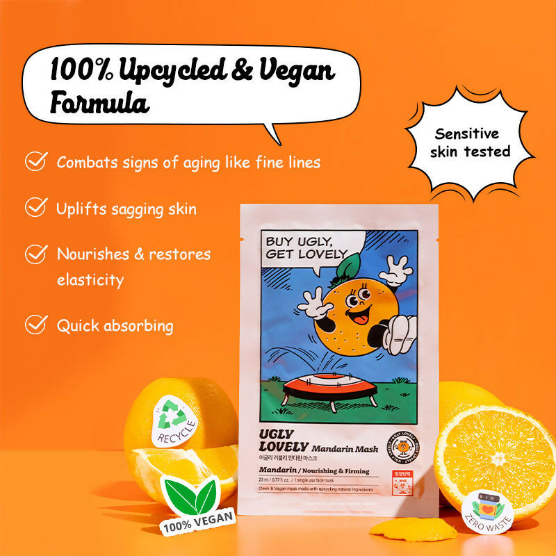 The Face Shop Ugly Lovely Mandarin Mask  Grab2Buy The Face Shop Grab2Buy