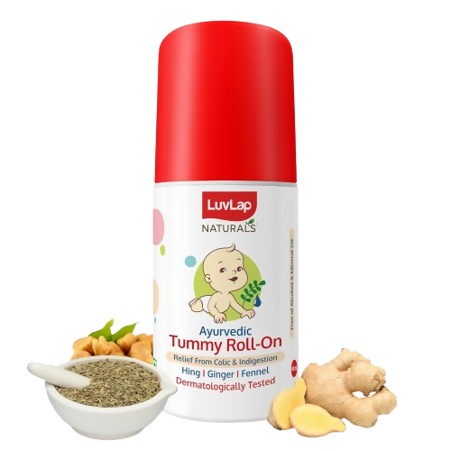 LuvLap Naturals Baby Tummy Roll On Oil