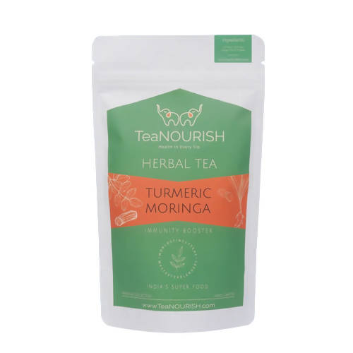 TeaNourish Turmeric Moringa Herbal Tea - Grab2buy
