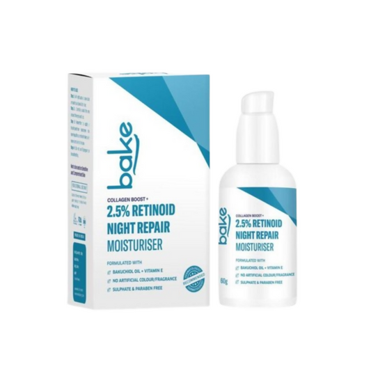 Bake 2.5% Retinol Night Repair moisturiser Cream  Grab2Buy Bake Grab2Buy