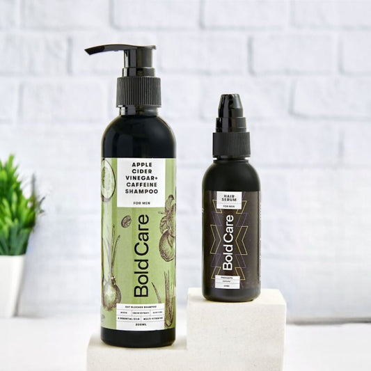 Bold Care DHT Blocker Shampoo & Procapil-enriched Serum Combo - Grab2buy