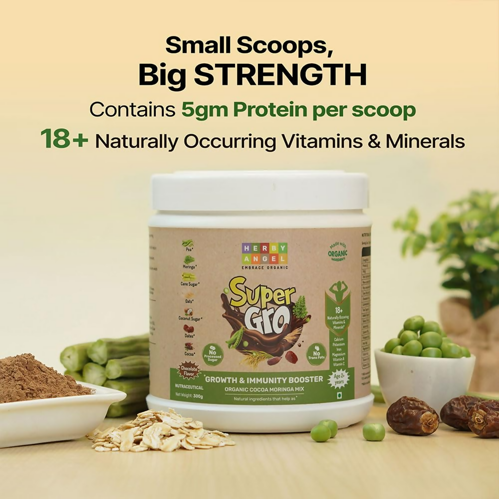 Herby Angel SuperGro Growth & Immunity Booster Mix For Kids 