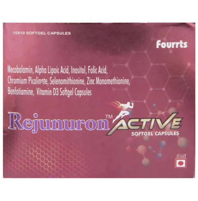 Fourrts Rejunuron Active Softgel Capsules Siddharth Medicare
