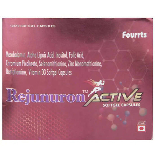 Fourrts Rejunuron Active Softgel Capsules Siddharth Medicare