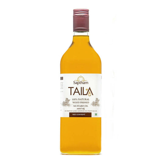 Saptham Taila 100% Wood Pressed Mustard Oil - Grab2buy