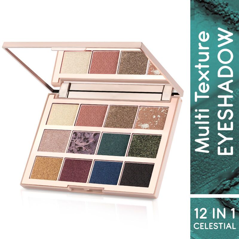 Kay Beauty By Katrina Kaif Multi Texture Eyeshadow Palette - Celestial 