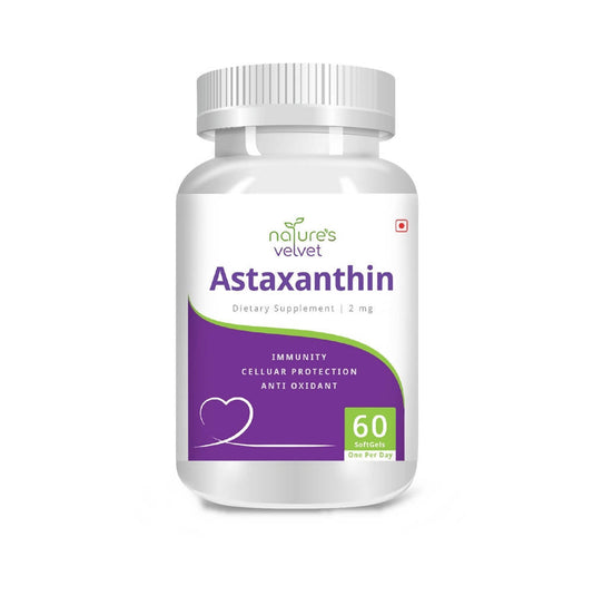 Nature's Velvet Astaxanthin Softgels 