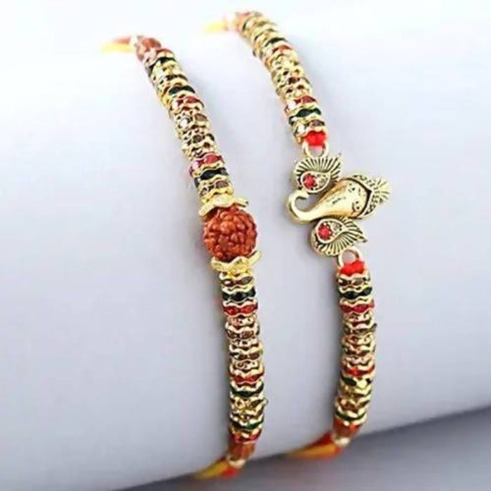 Shree Rakhi Set and Fruit N Nut Chocolates