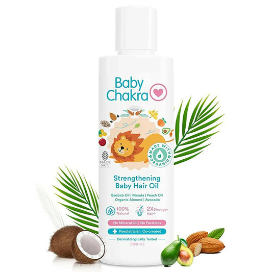 BabyChakra Strengthening Baby Hair Oil - Grab2buy