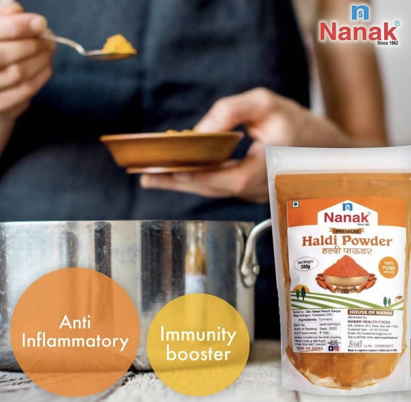 Nanak Premium Turmeric ( Haldi ) Powder,100g - Grab2buy