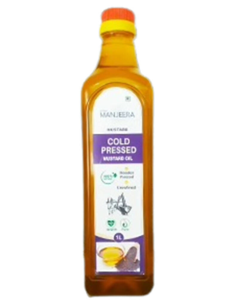 Manjeera Mustard Cold (Wood) Pressed Edible Oil 