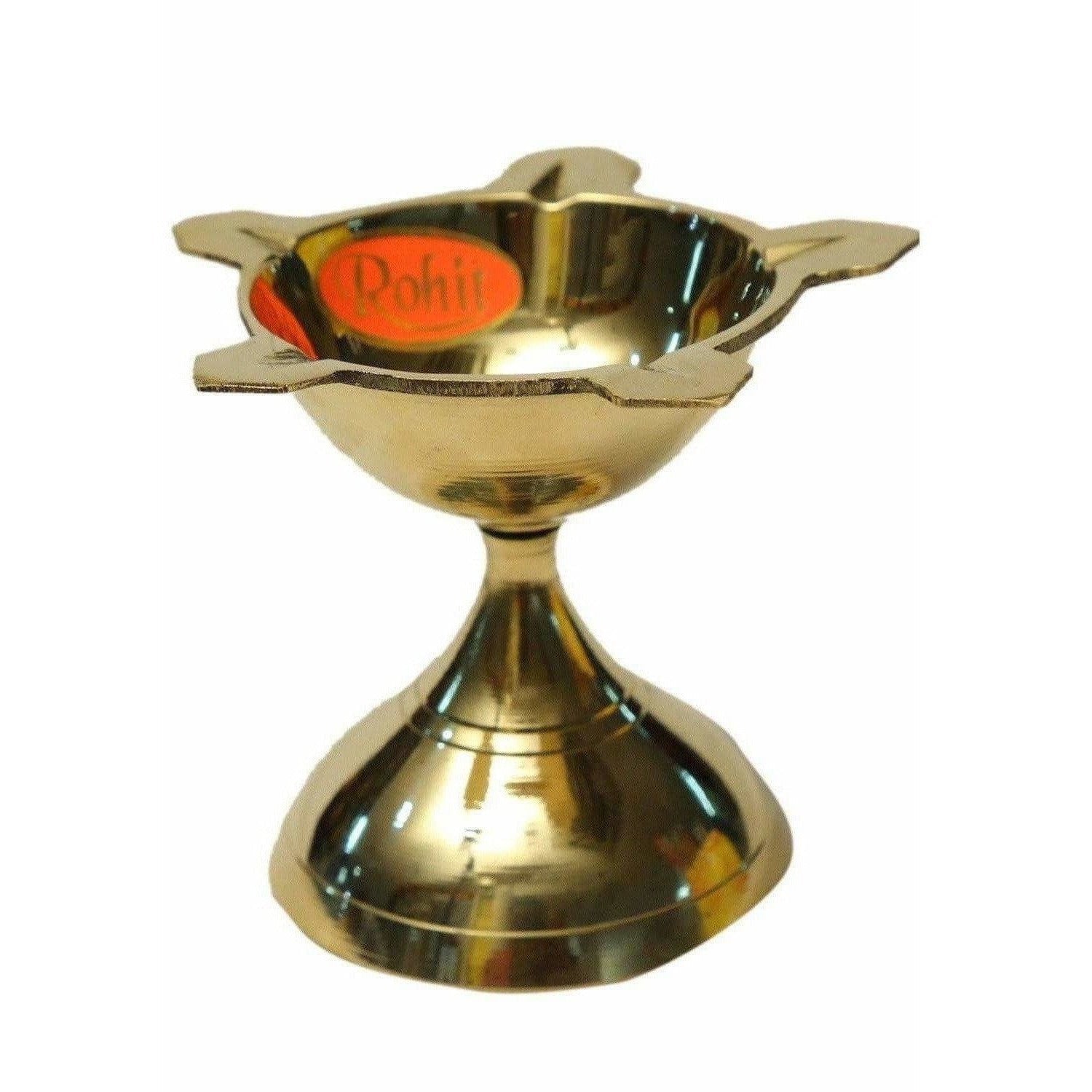 Diya Lamp Oil Stand (Small Size) / Deepam Kundulu (Small Size)  Grab2Buy Brandless Grab2Buy
