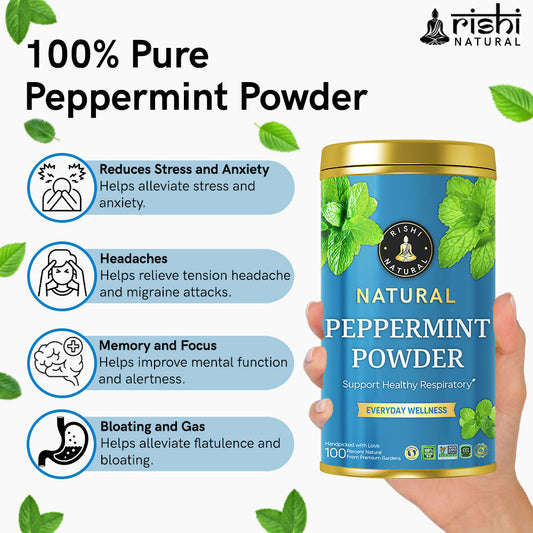 Rishi Natural Peppermint Leaf Powder 