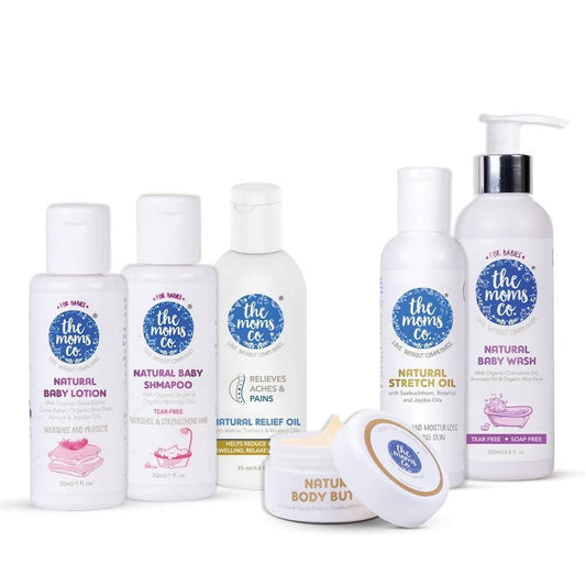 The Moms Co Natural Mom And Baby Starter Kit - Grab2buy