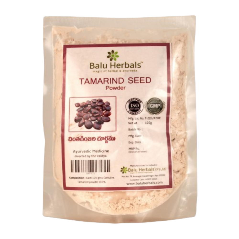 Balu Herbals Tamarind Seed (Chintha Ginjala) Powder 