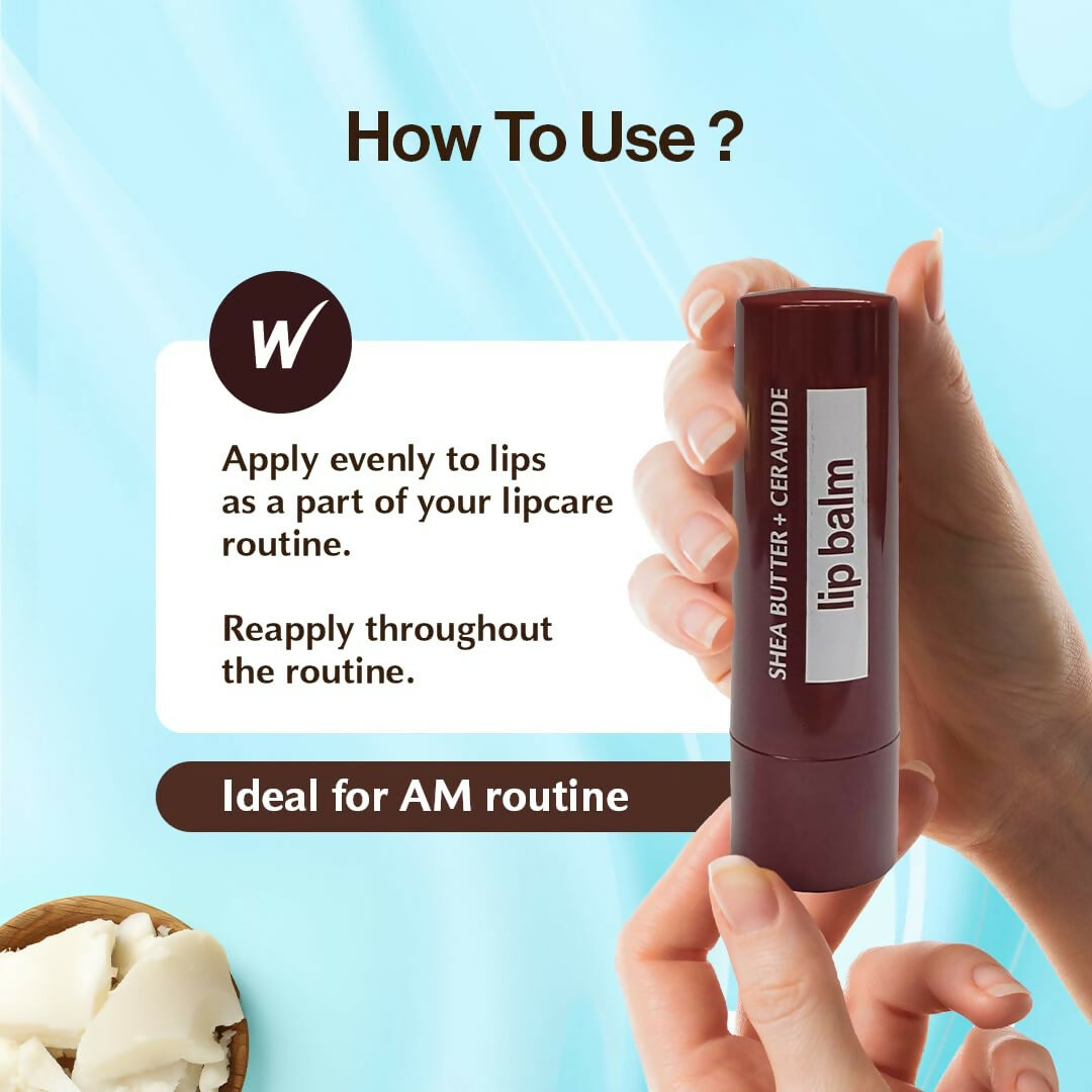 WOW Skin Science Shea Butter Nourishing Lip Balm SPF 30 with Ceramides  Grab2Buy Wow Skin Science Grab2Buy