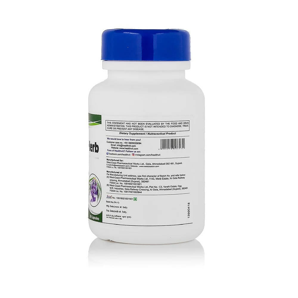 Healthvit Skullcap Herbs Capsules - Grab2buy