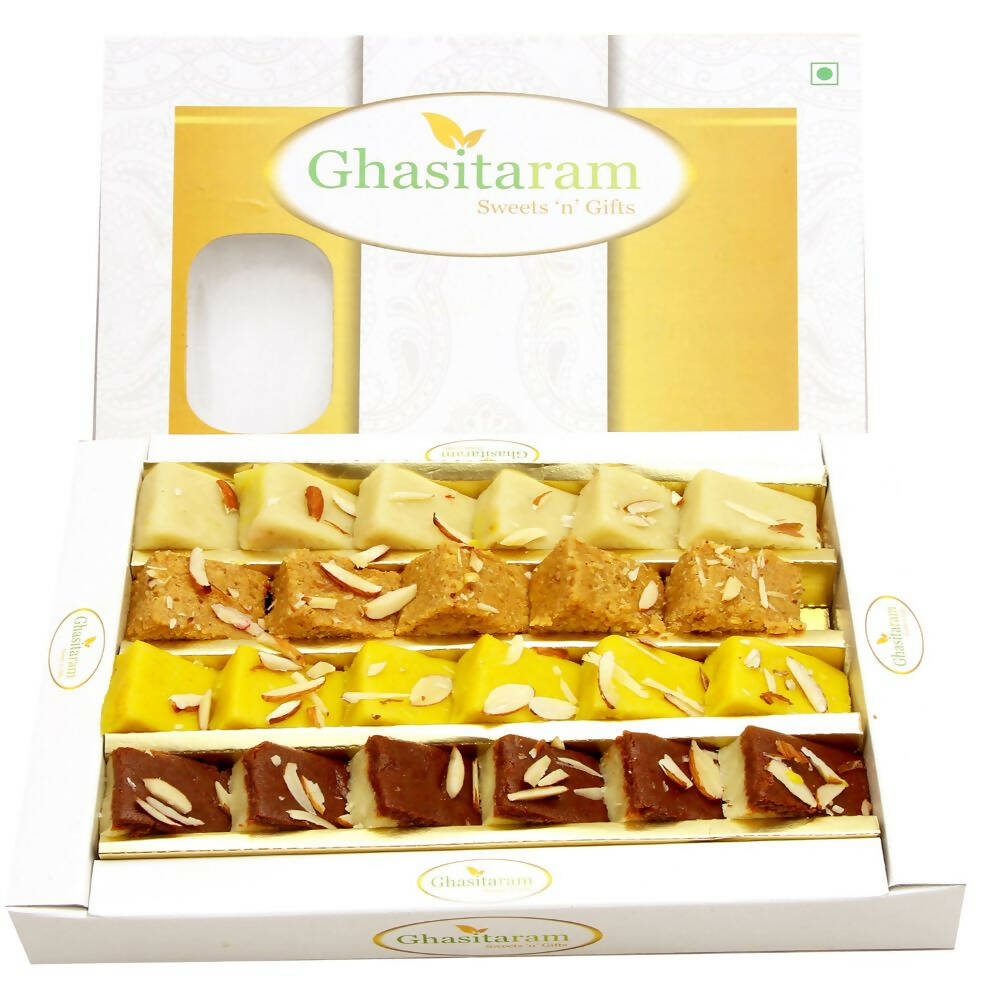 Ghasitaram Assorted Mawa Barfis 