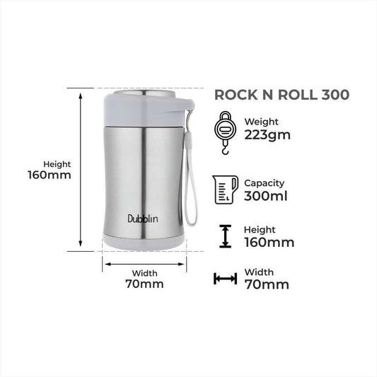 Dubblin Rock N Roll Vacuum Bottle - Grab2buy