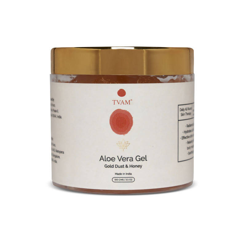 Tvam Gold Dust & Honey Aloe Vera Gel  Grab2Buy Tvam Naturals Grab2Buy