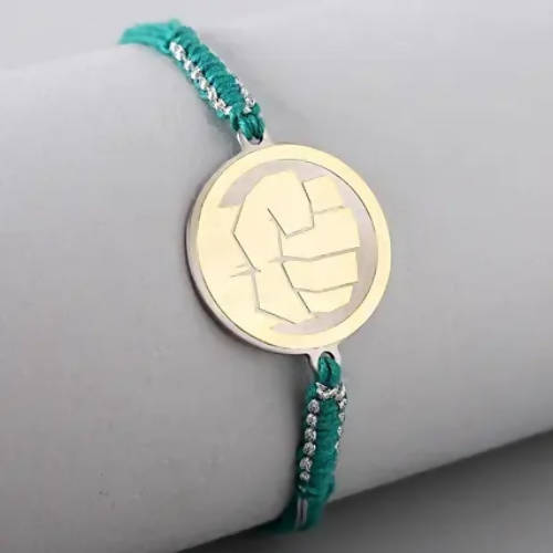Hulk Metal Rakhi & Mars Chocolates