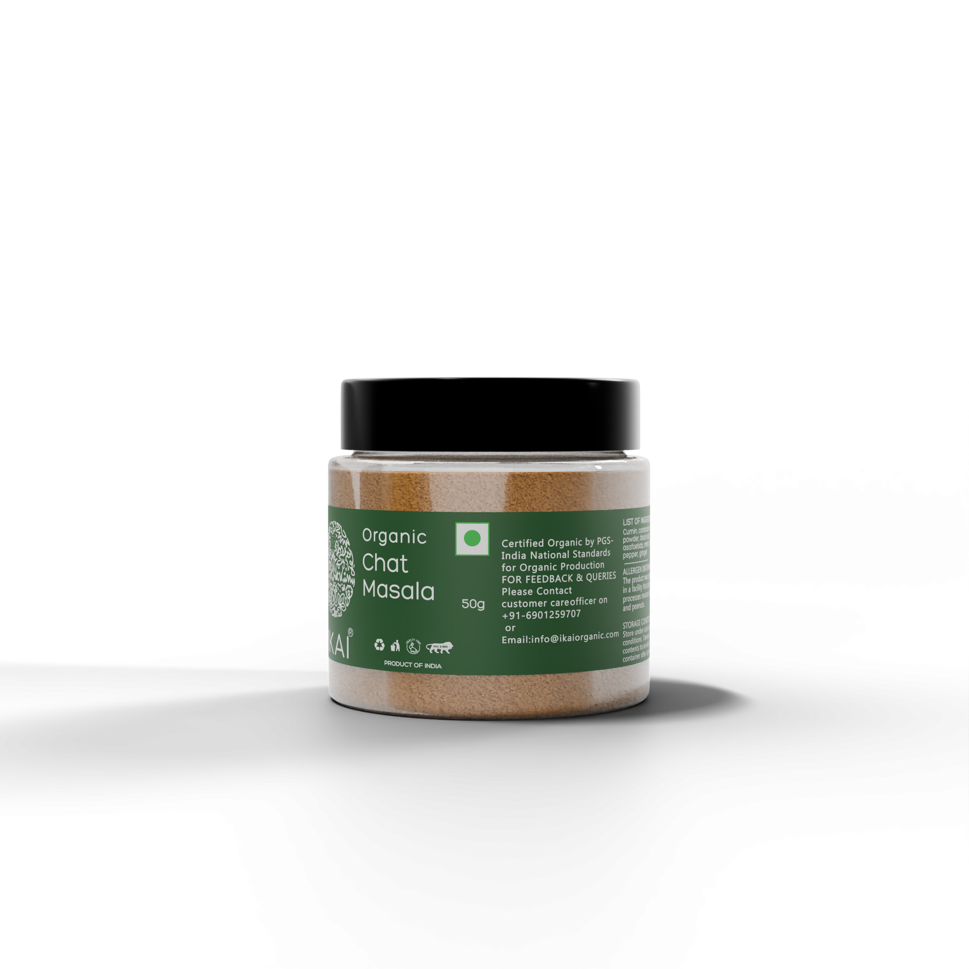 3 - Organic Chat Masala - 50g