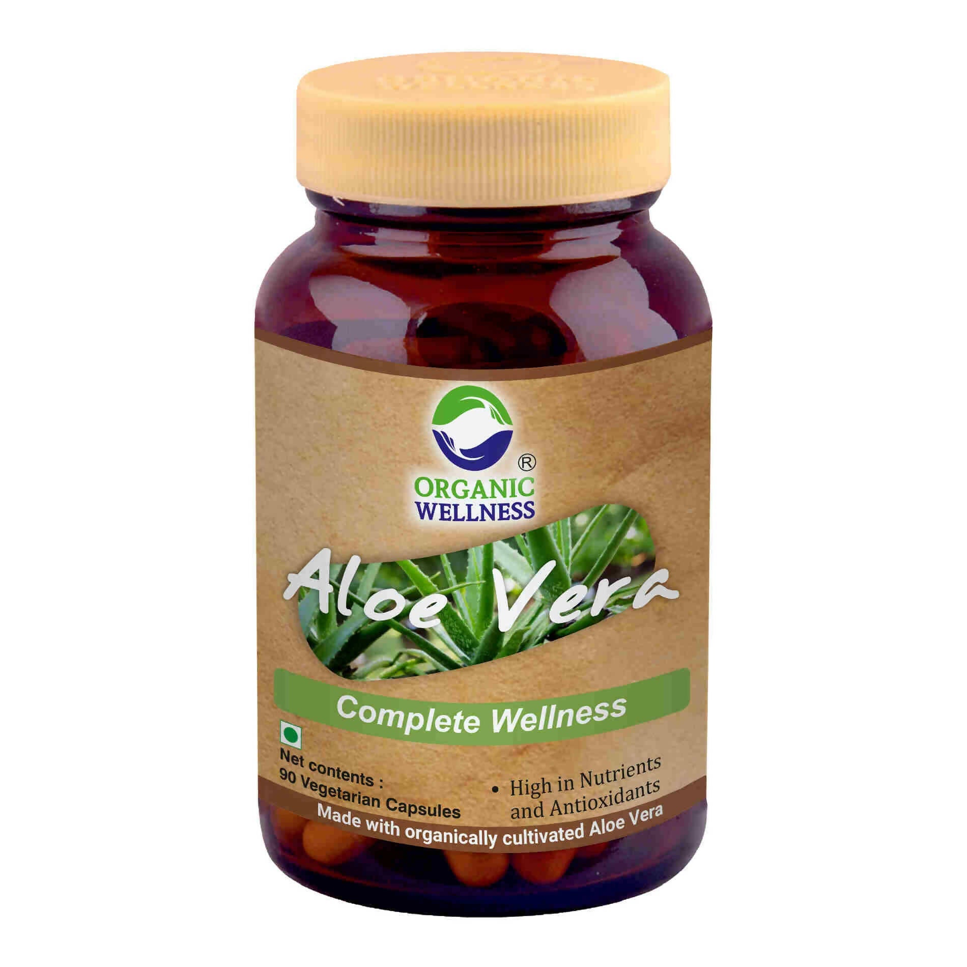 Organic Wellness Aloe Vera Capsules - Grab2buy