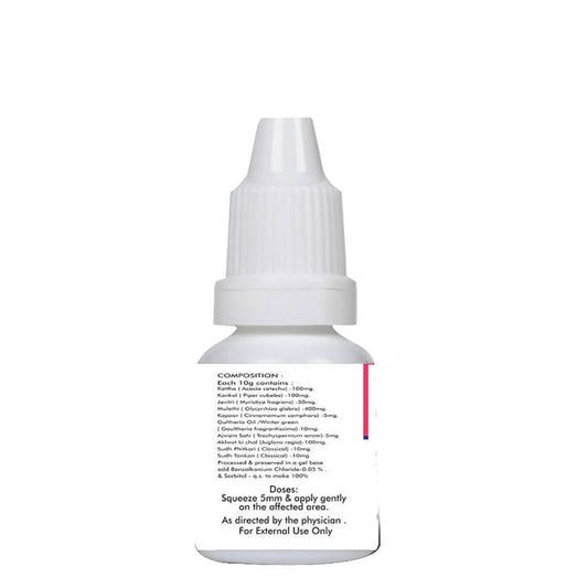 Basic Ayurveda Mouth Gel For LA Ingredients