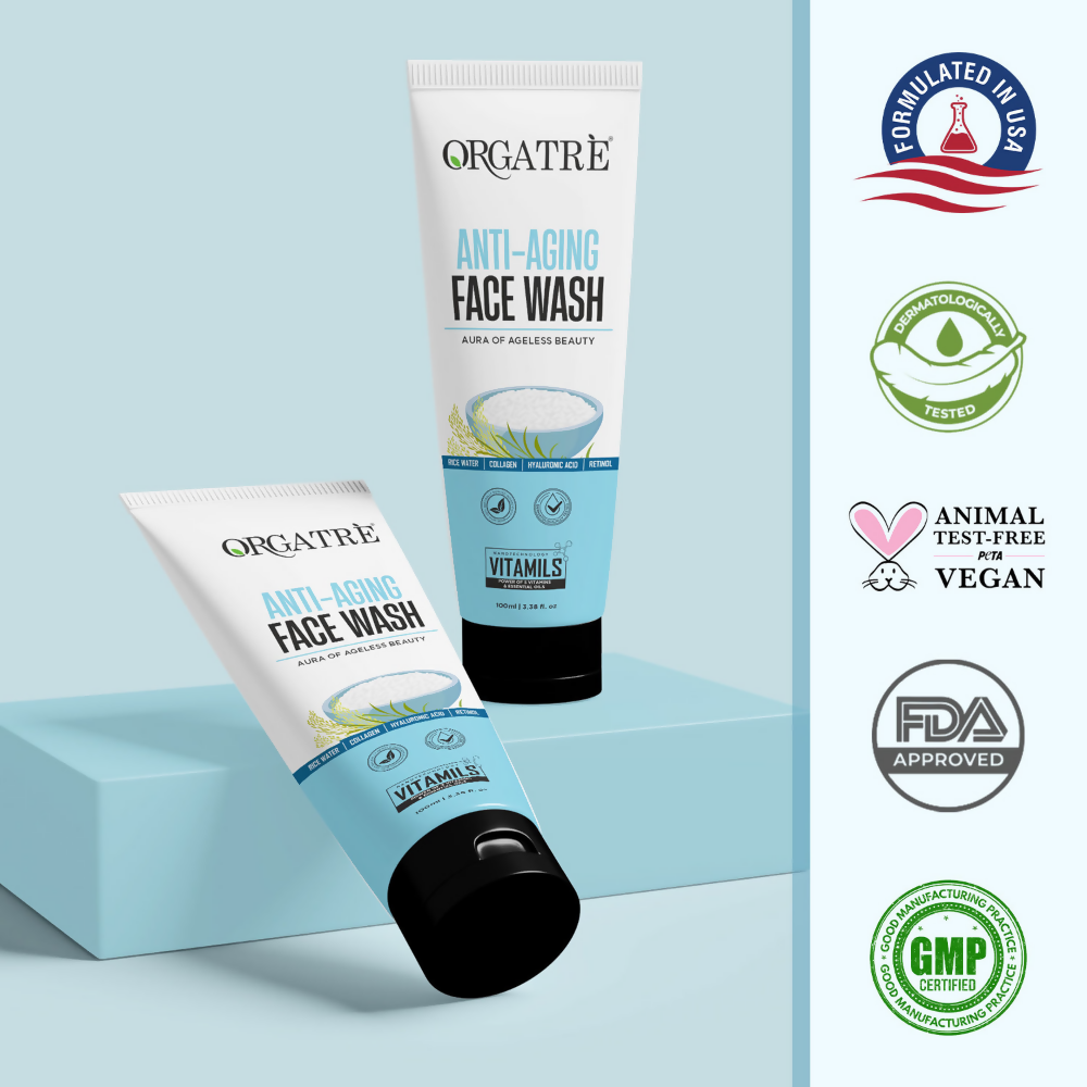 Orgatre Anti Aging Face Wash 