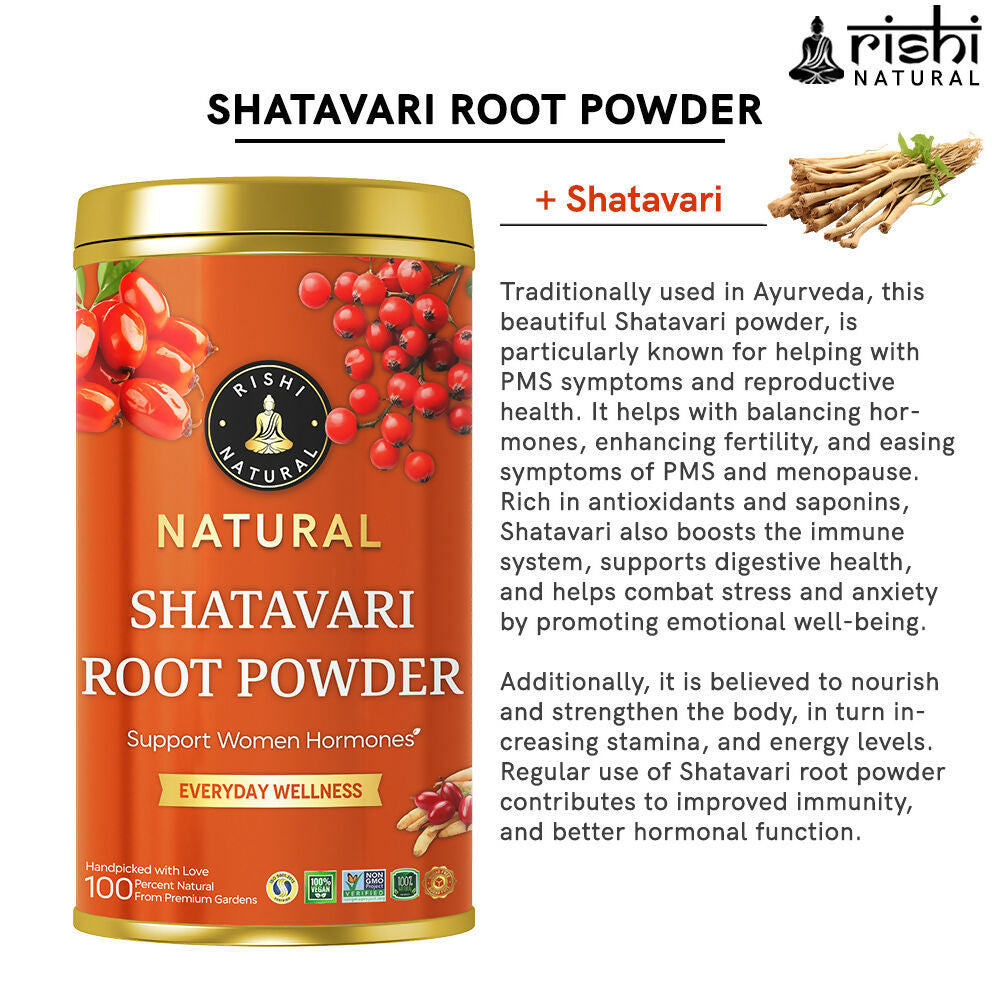 Rishi Natural Shatavari Root Powder 