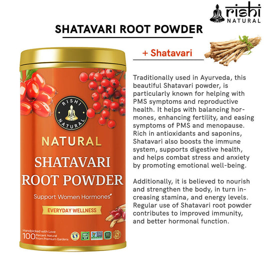 Rishi Natural Shatavari Root Powder 
