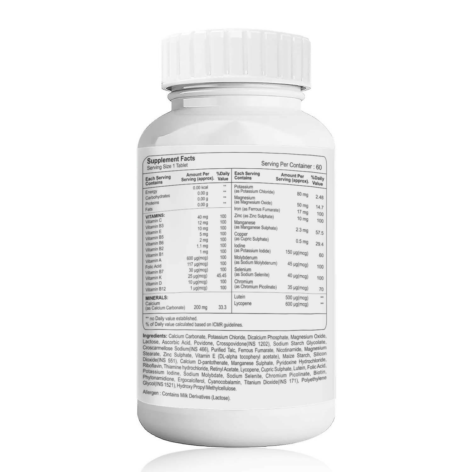 Healthvit Cenvitan Adults Multivitamin & Multimineral Tablets 