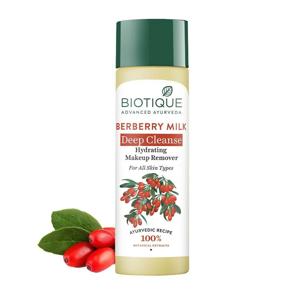 Biotique Berberry Milk Deep Cleanse Hydrating Makeup Remover 