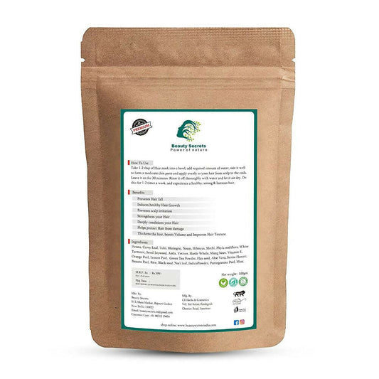 Beauty Secrets Ayurvedic Hair Mask - Grab2buy
